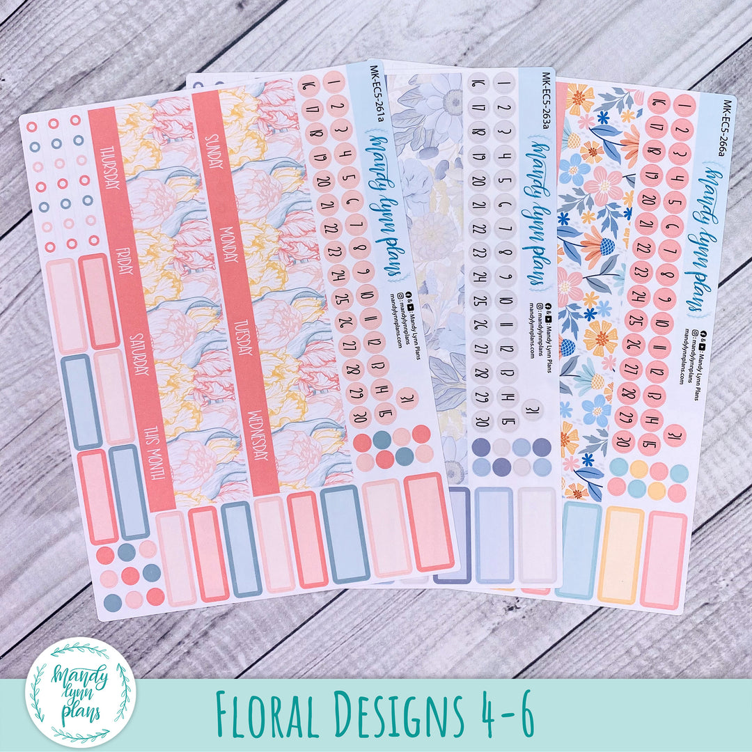 Whole Year Bundle || 3 Design Options || 12 Any Month Kits || EC A5