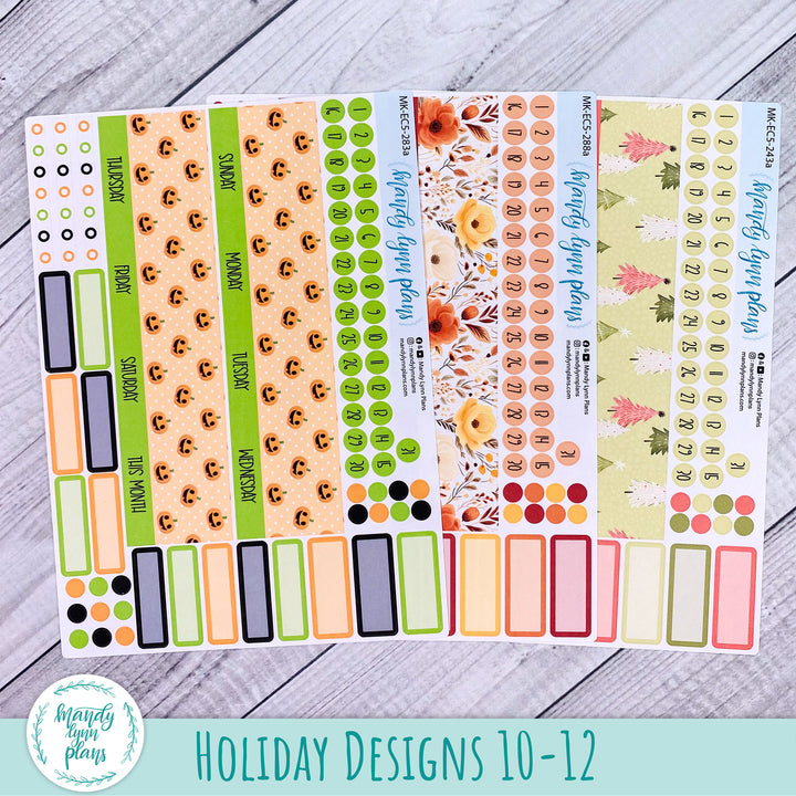 Whole Year Bundle || 3 Design Options || 12 Any Month Kits || EC A5