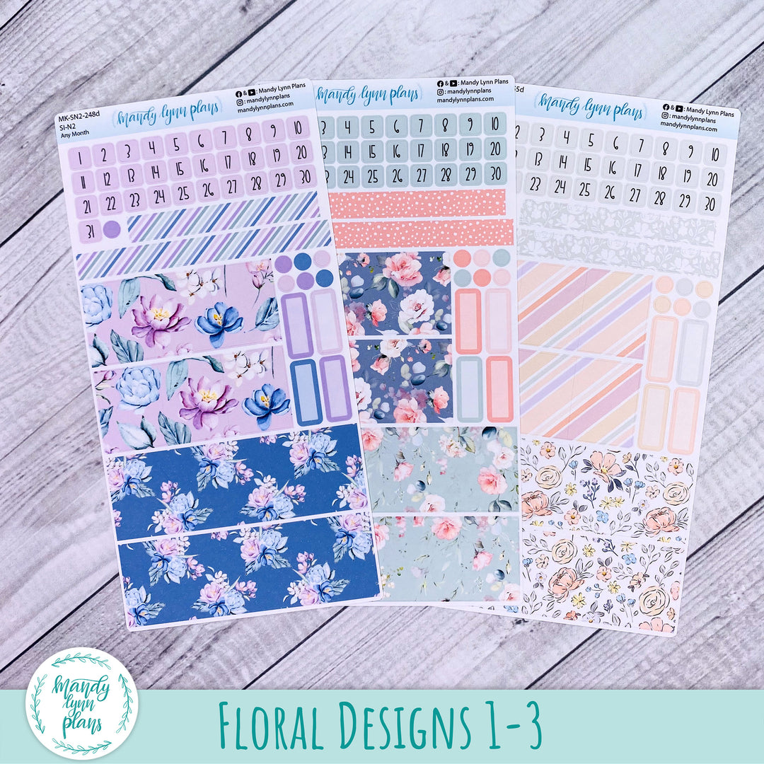 Whole Year Bundle || 3 Design Options || 12 Any Month Kits || N1 & N2 Common Planner