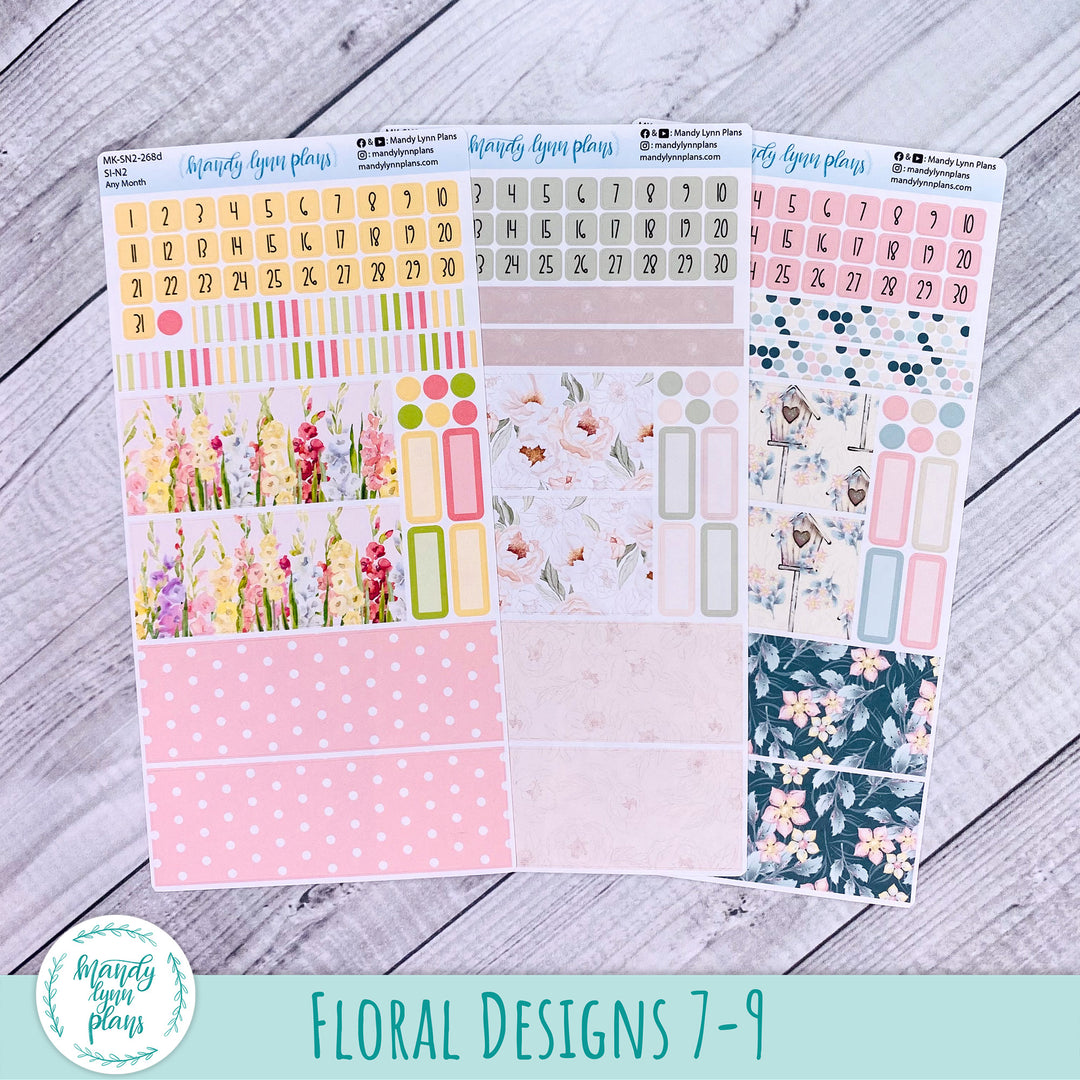 Whole Year Bundle || 3 Design Options || 12 Any Month Kits || N1 & N2 Common Planner