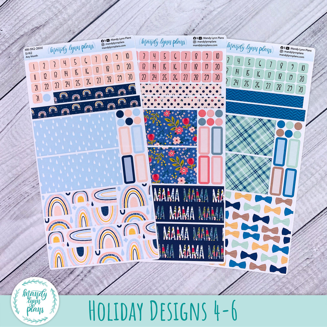 Whole Year Bundle || 3 Design Options || 12 Any Month Kits || N1 & N2 Common Planner