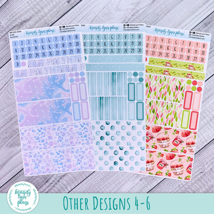 Whole Year Bundle || 3 Design Options || 12 Any Month Kits || N1 & N2 Common Planner