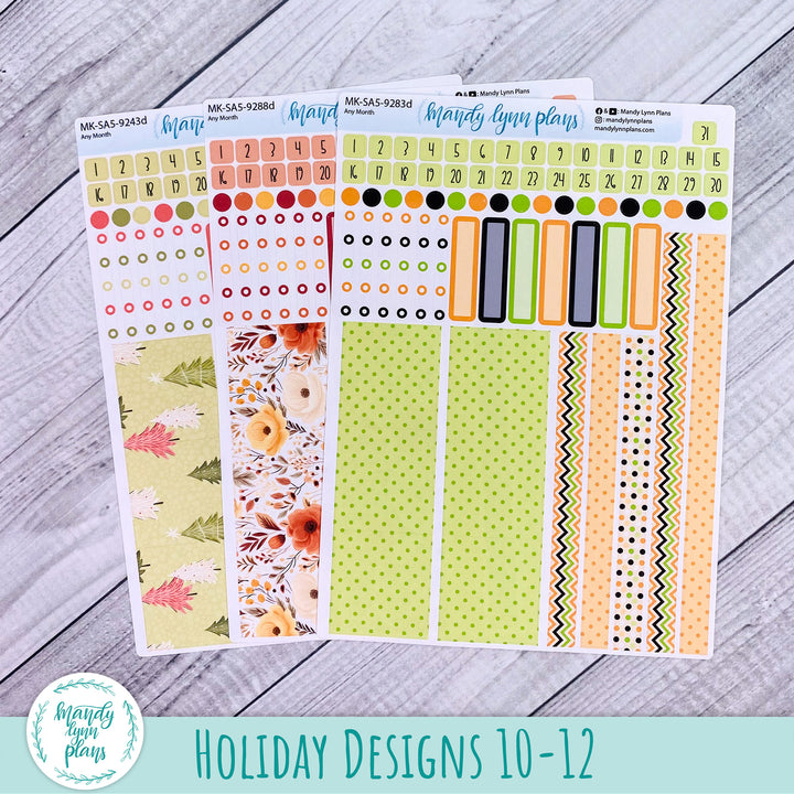 Whole Year Bundle || 3 Design Options || 12 Any Month Kits || A5 Common Planner