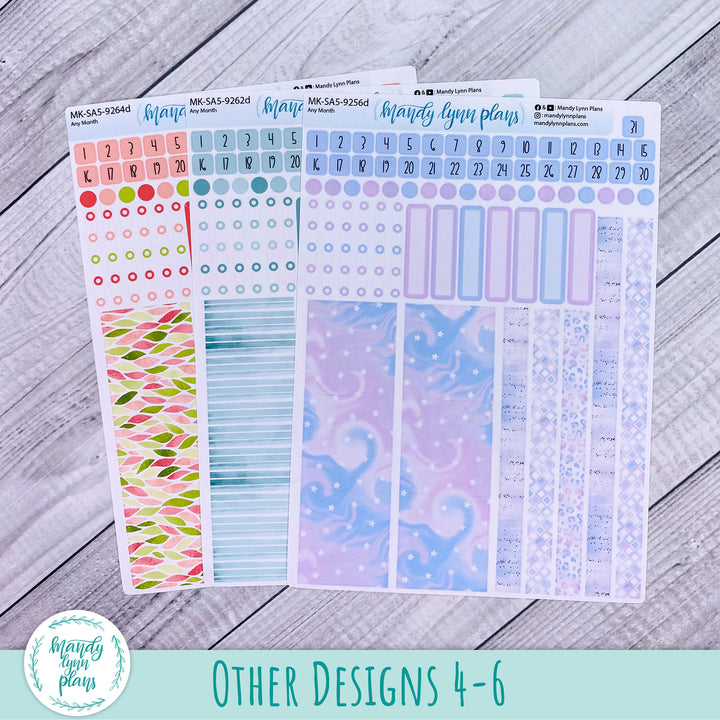 Whole Year Bundle || 3 Design Options || 12 Any Month Kits || A5 Common Planner