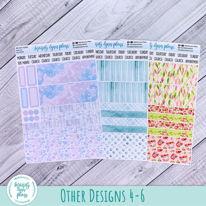 Whole Year Bundle || 3 Design Options || 12 Any Month Kits || Hobonichi A6 Original Techo