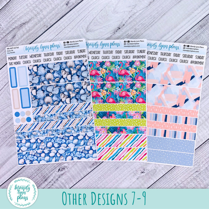 Whole Year Bundle || 3 Design Options || 12 Any Month Kits || Hobonichi A6 Original Techo