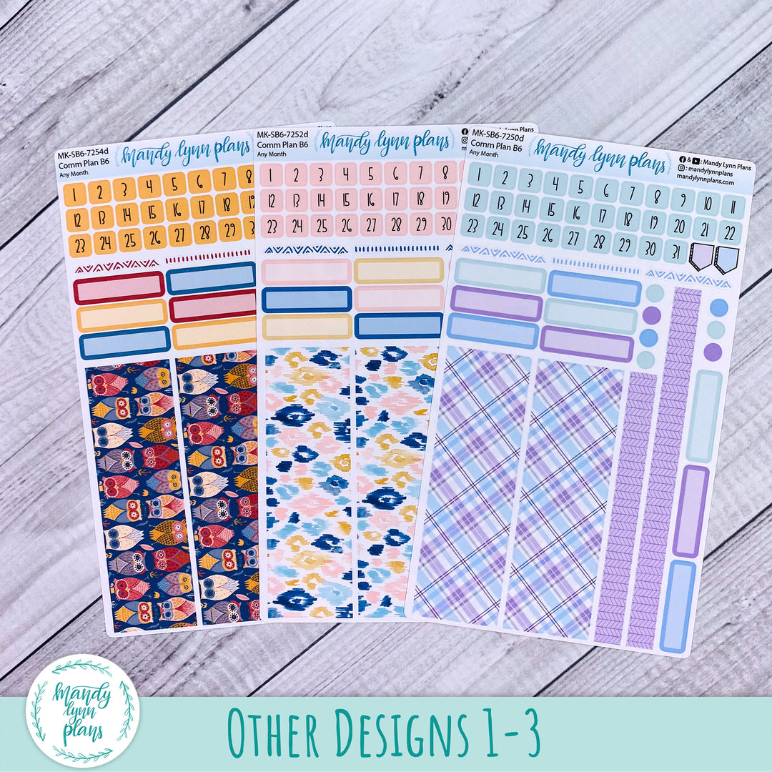 Whole Year Bundle || 3 Design Options || 12 Any Month Kits || B6 Common Planner