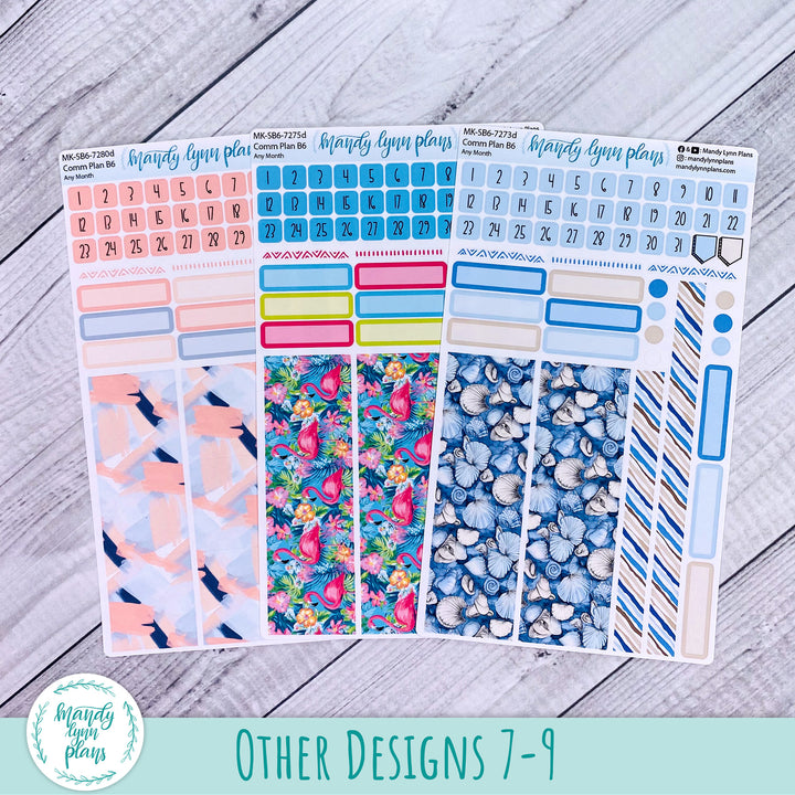 Whole Year Bundle || 3 Design Options || 12 Any Month Kits || B6 Common Planner