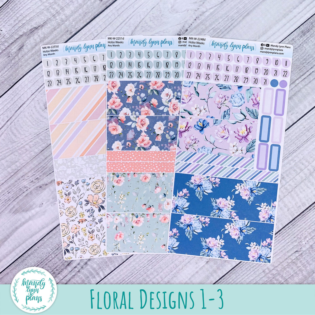 Whole Year Bundle || 3 Design Options || 12 Any Month Kits || Hobonichi Weeks