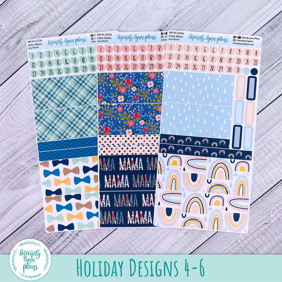 Whole Year Bundle || 3 Design Options || 12 Any Month Kits || Hobonichi Weeks