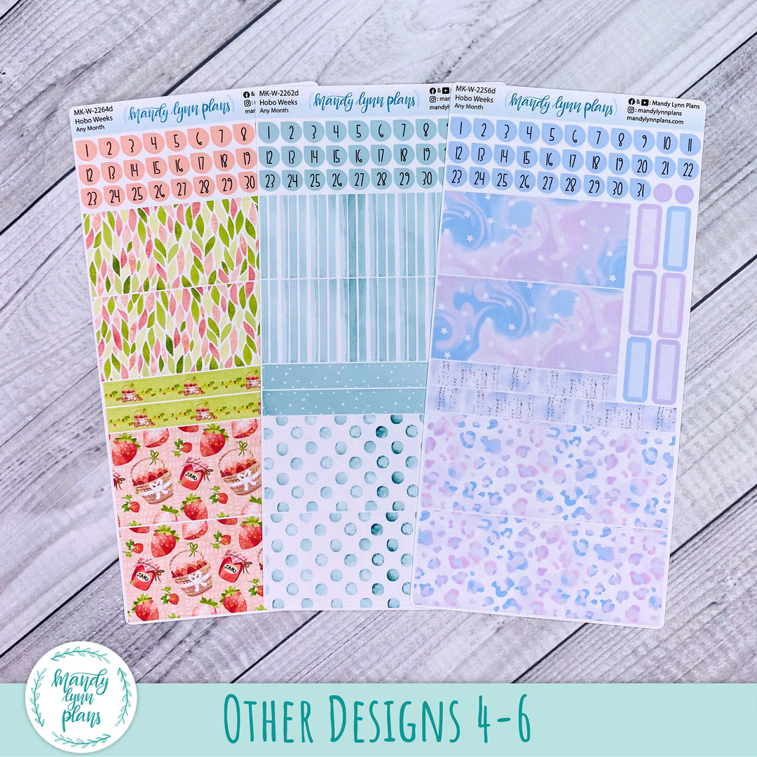 Whole Year Bundle || 3 Design Options || 12 Any Month Kits || Hobonichi Weeks