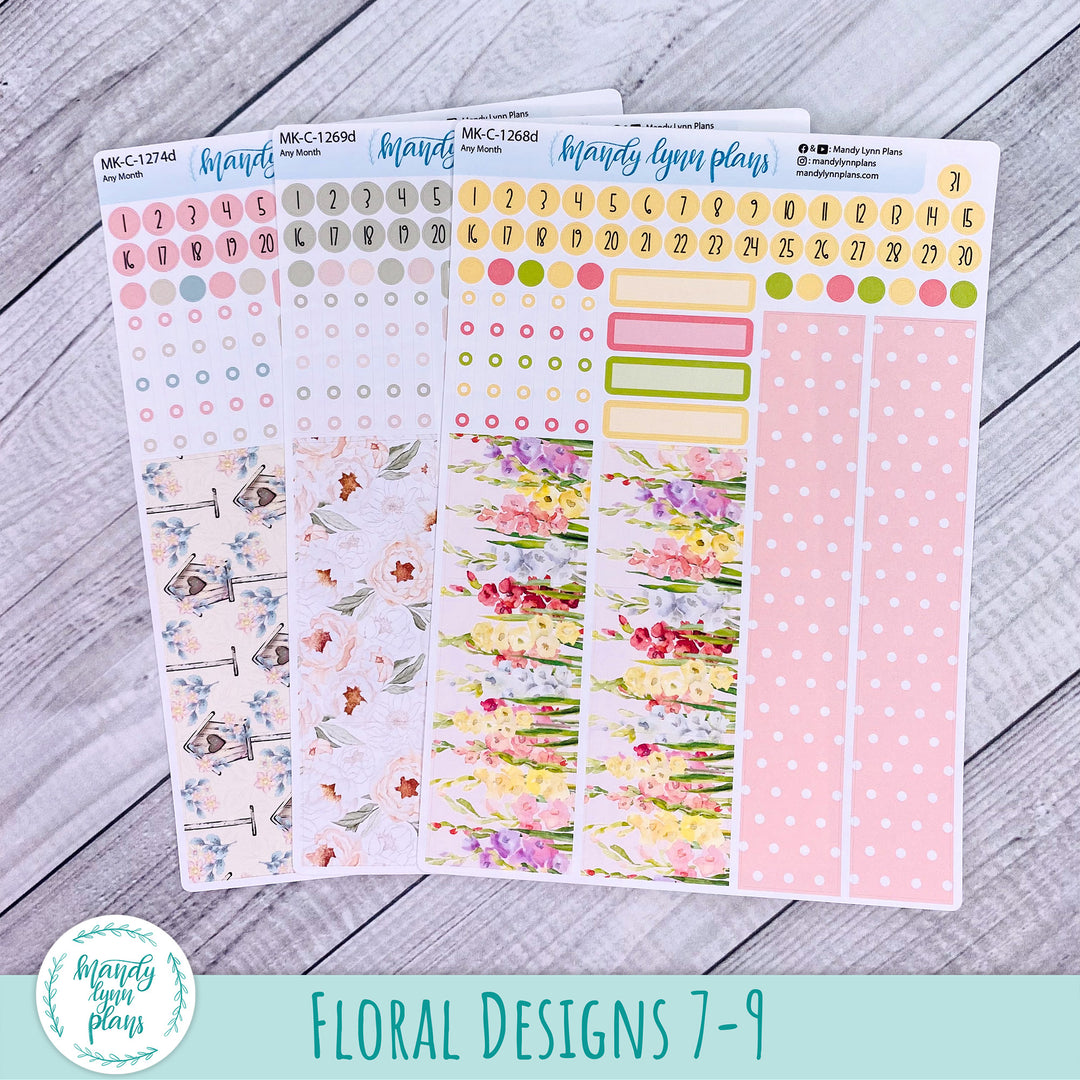 Whole Year Bundle || 3 Design Options || 12 Any Month Kits || Hobonichi Cousin