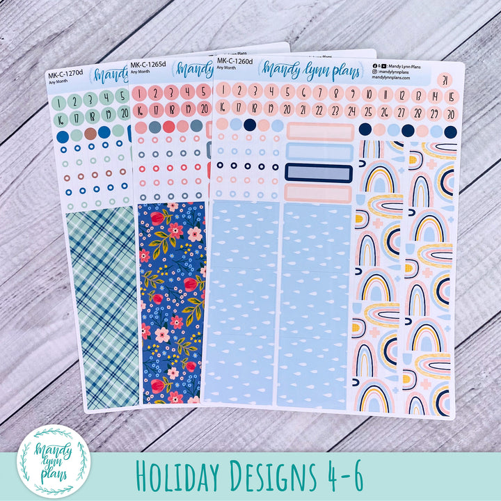 Whole Year Bundle || 3 Design Options || 12 Any Month Kits || Hobonichi Cousin