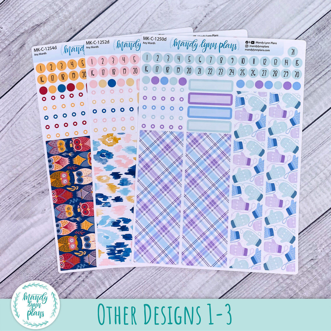 Whole Year Bundle || 3 Design Options || 12 Any Month Kits || Hobonichi Cousin