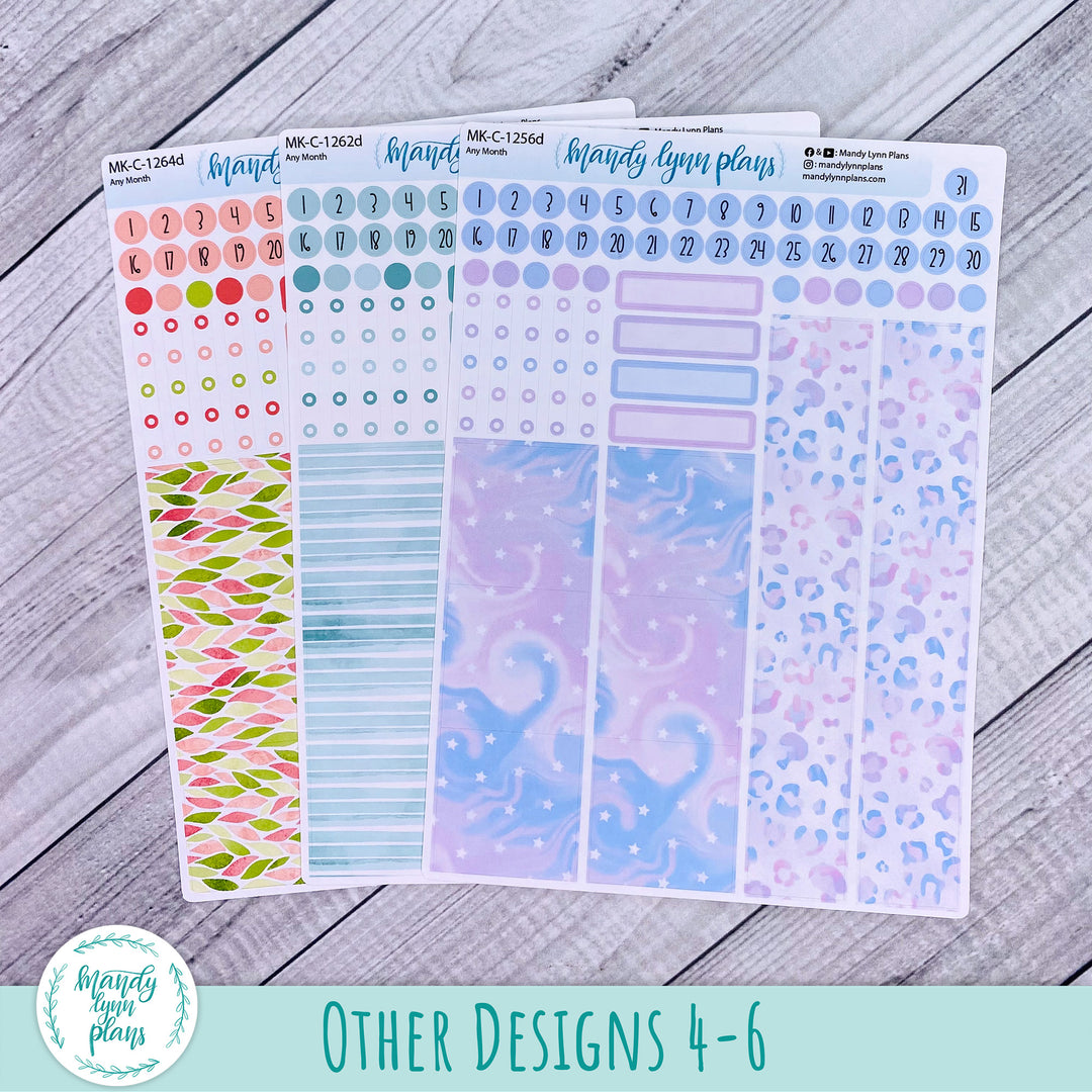 Whole Year Bundle || 3 Design Options || 12 Any Month Kits || Hobonichi Cousin