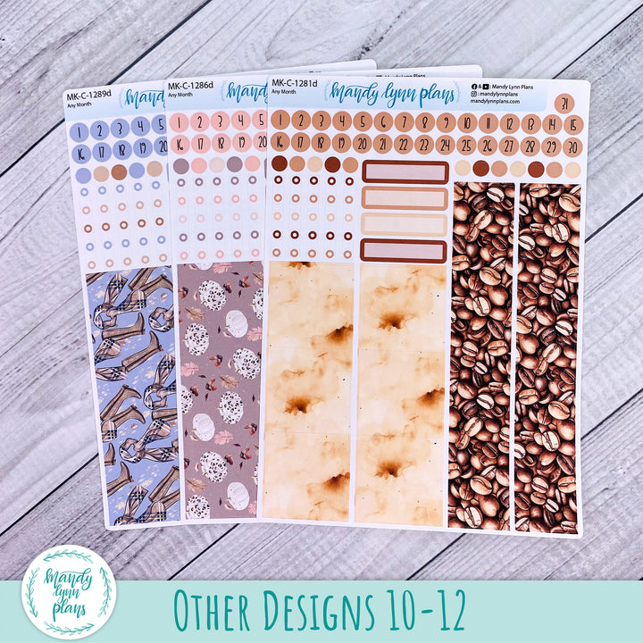 Whole Year Bundle || 3 Design Options || 12 Any Month Kits || Hobonichi Cousin