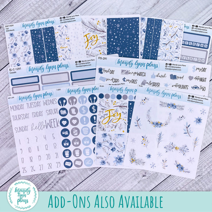 December 2024 Common Planner Monthly Kit || Winter Wonderland || 291