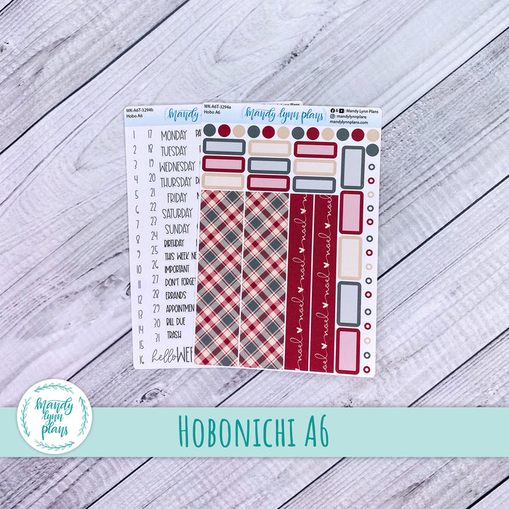 Hobonichi A6 Weekly Kit || Noel || WK-A6T-3294