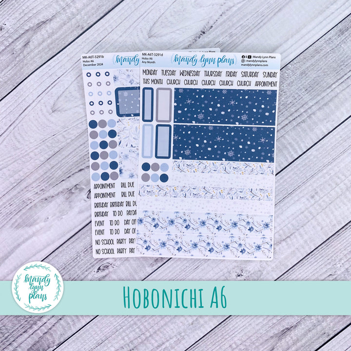 Any Month Hobonichi A6 Monthly Kit || Winter Wonderland || MK-A6T-3291