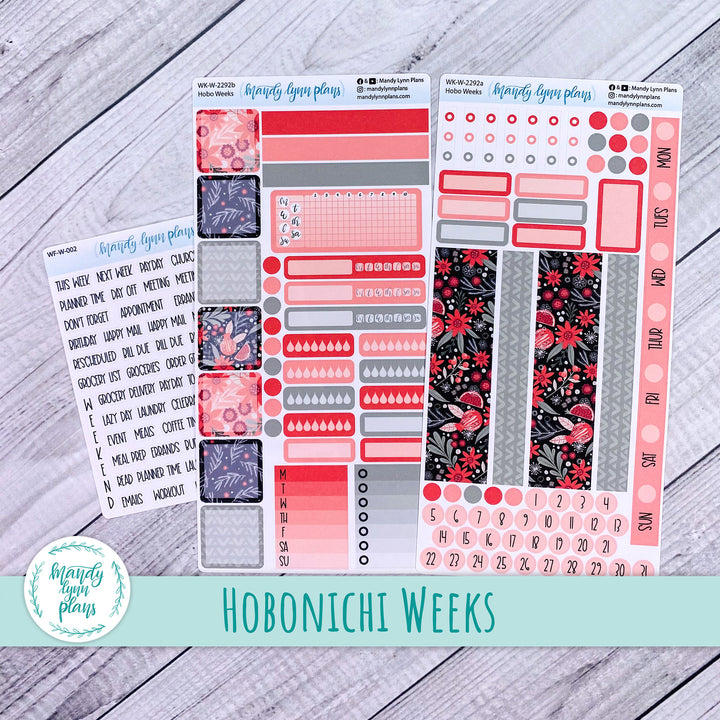 Hobonichi Weeks Weekly Kit || Winter Flora || WK-W-2292