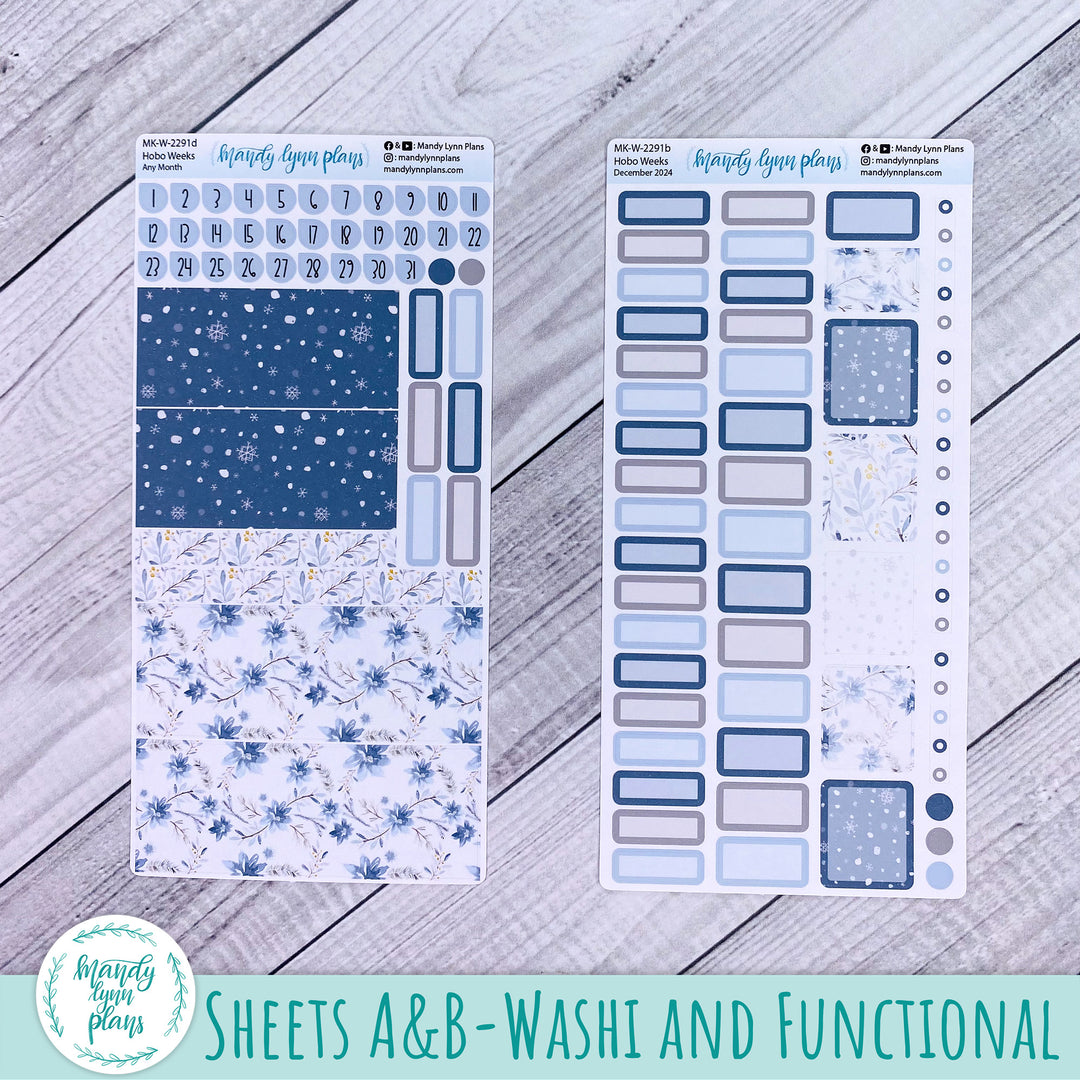 Any Month Hobonichi Weeks Monthly Kit || Winter Wonderland || MK-W-2291