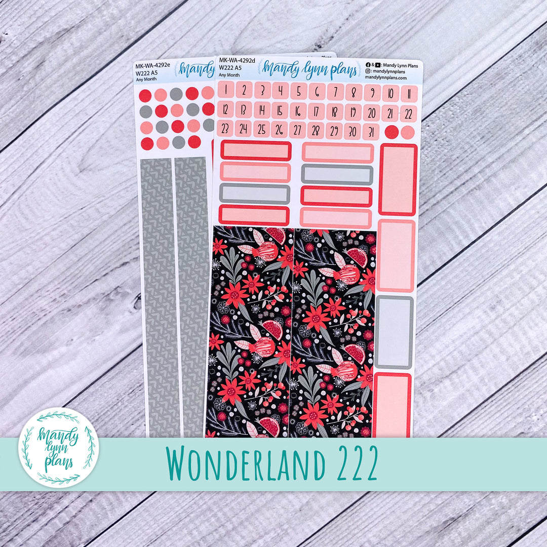 2024 Any Month Wonderland 222 Monthly Kit || Winter Flora || 292