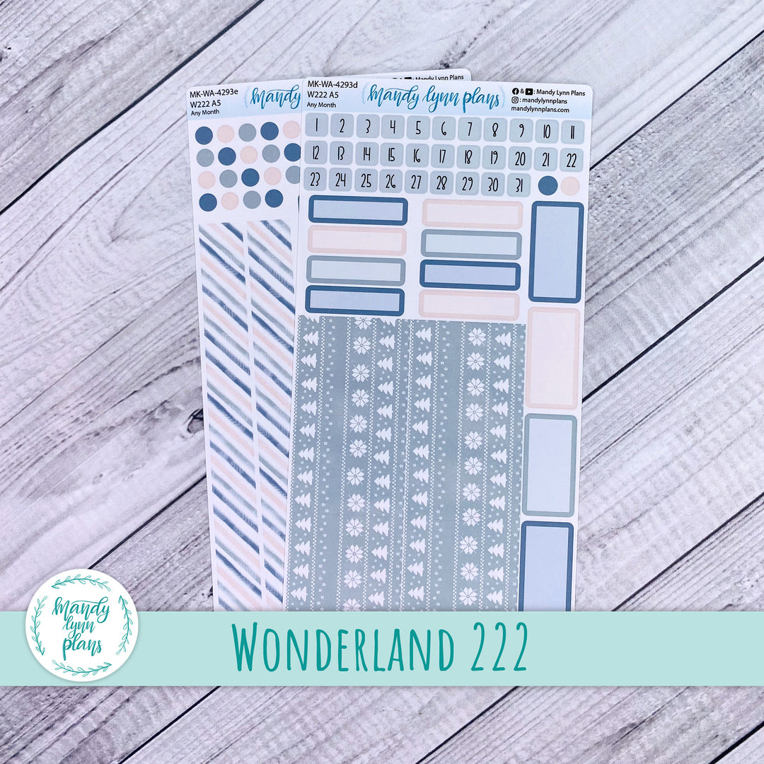 2024 Any Month Wonderland 222 Monthly Kit || Frozen Lake || 293