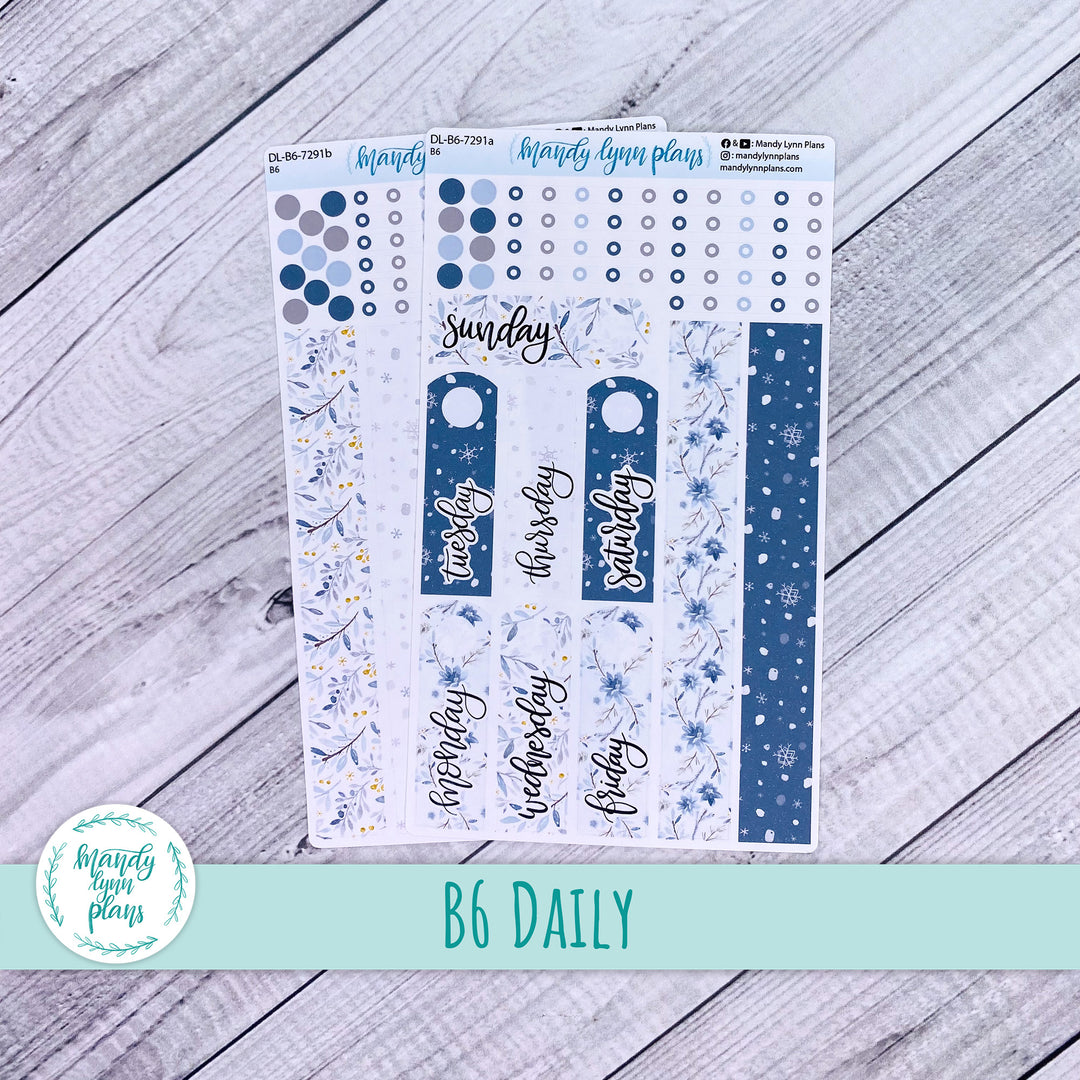 B6 Daily Kit || Winter Wonderland || DL-B6-7291