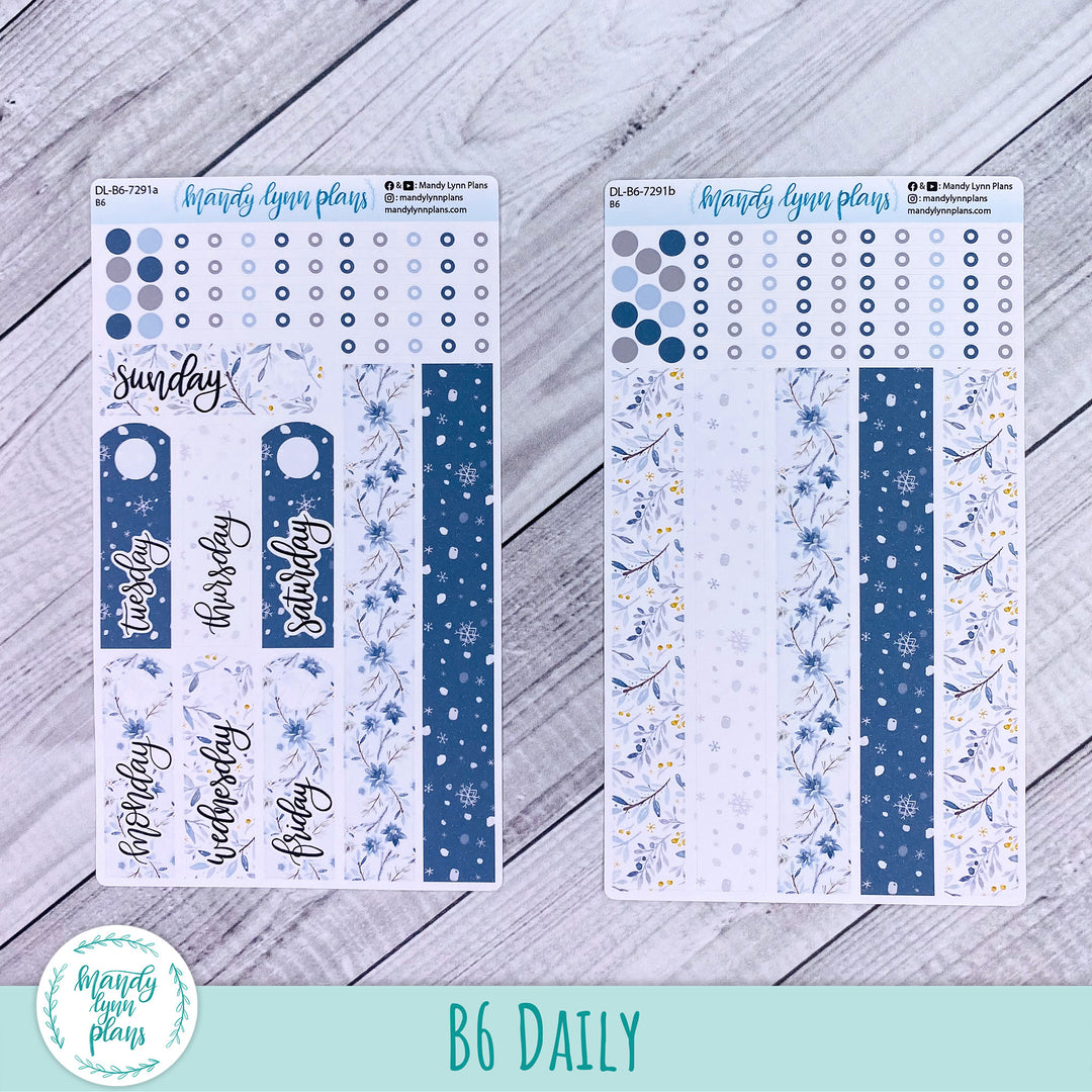 B6 Daily Kit || Winter Wonderland || DL-B6-7291