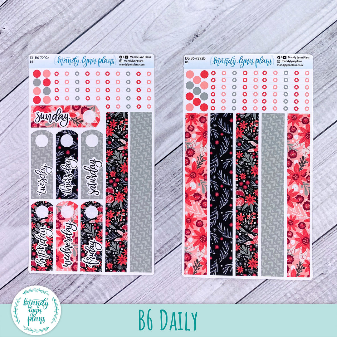 B6 Daily Kit || Winter Flora || DL-B6-7292