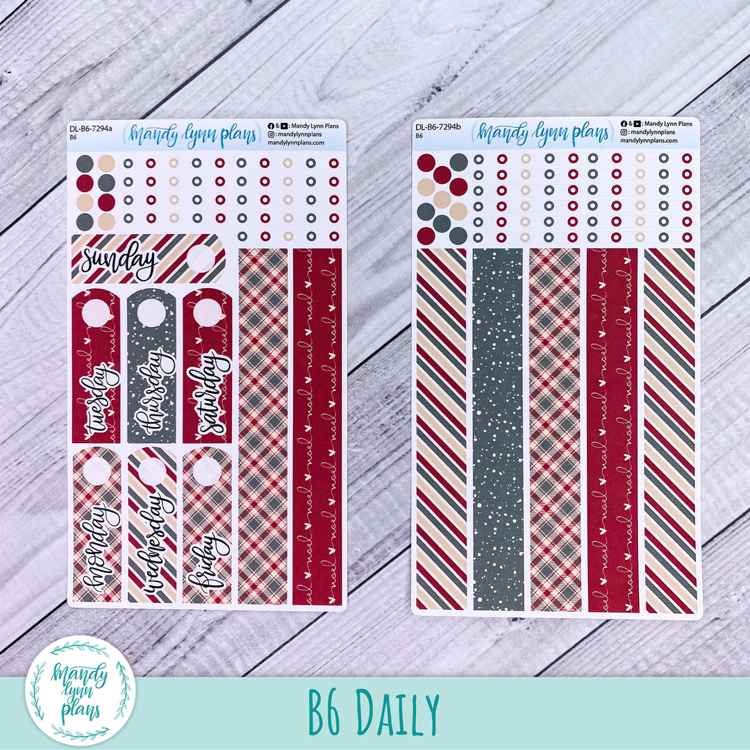 B6 Daily Kit || Noel || DL-B6-7294