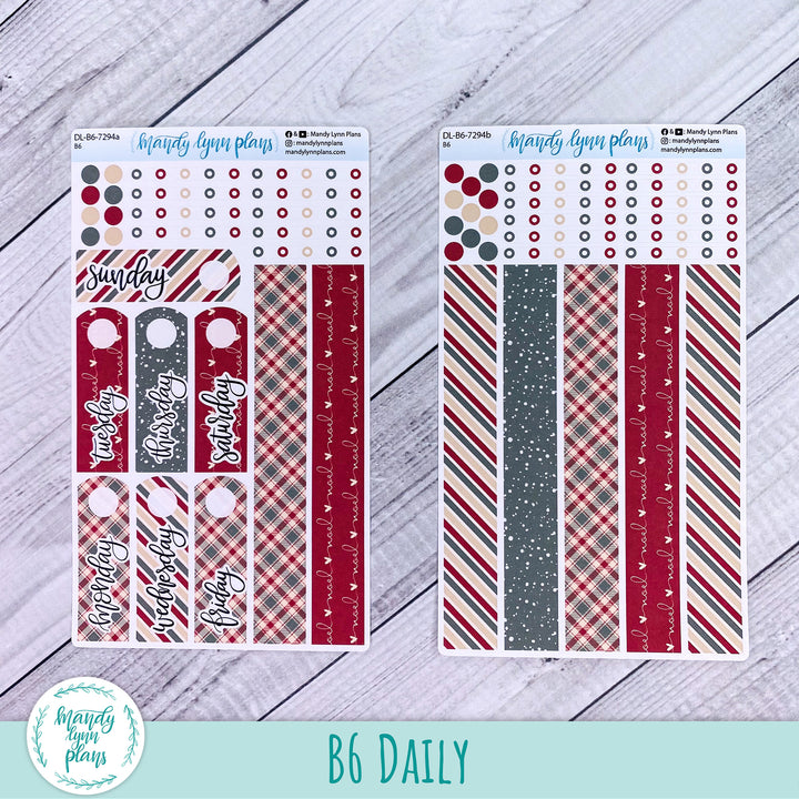 B6 Daily Kit || Noel || DL-B6-7294