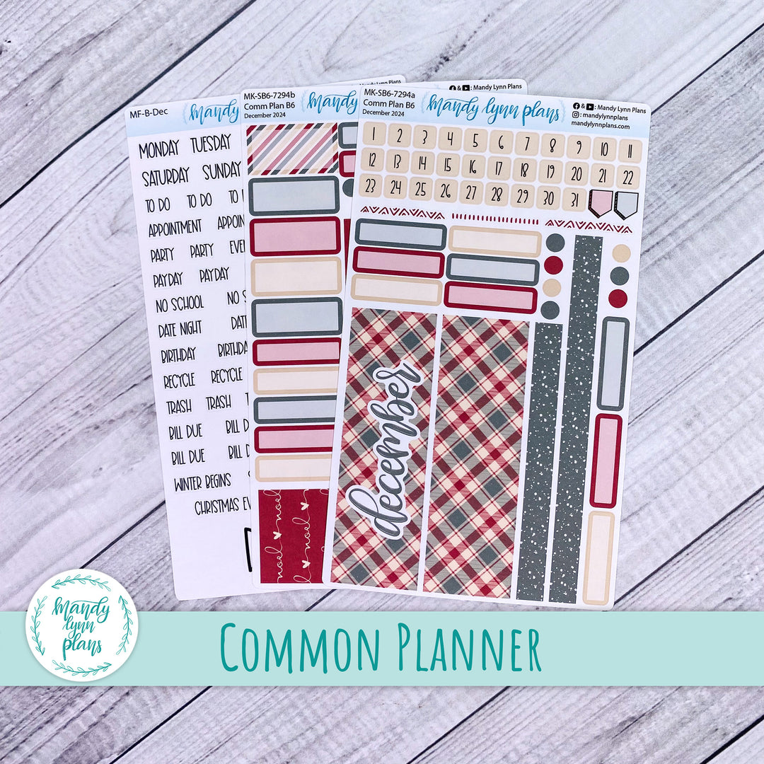 December 2024 Common Planner Monthly Kit || Noel || 294