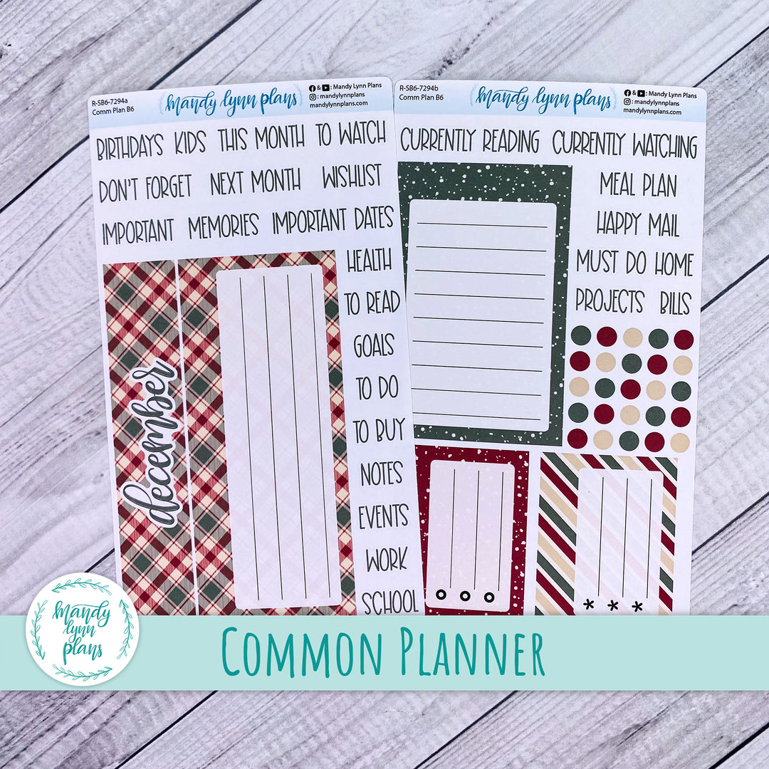 December Common Planner Dashboard || Noel || 294