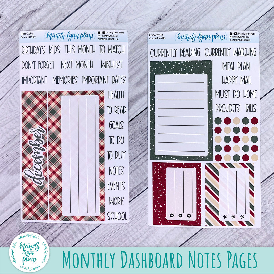 December Common Planner Dashboard || Noel || 294