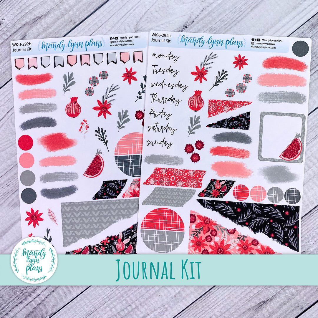 Winter Flora Journal Kit || WK-J-292