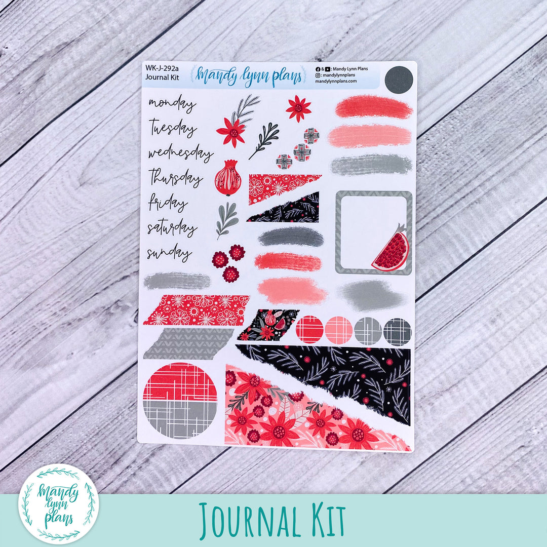 Winter Flora Journal Kit || WK-J-292