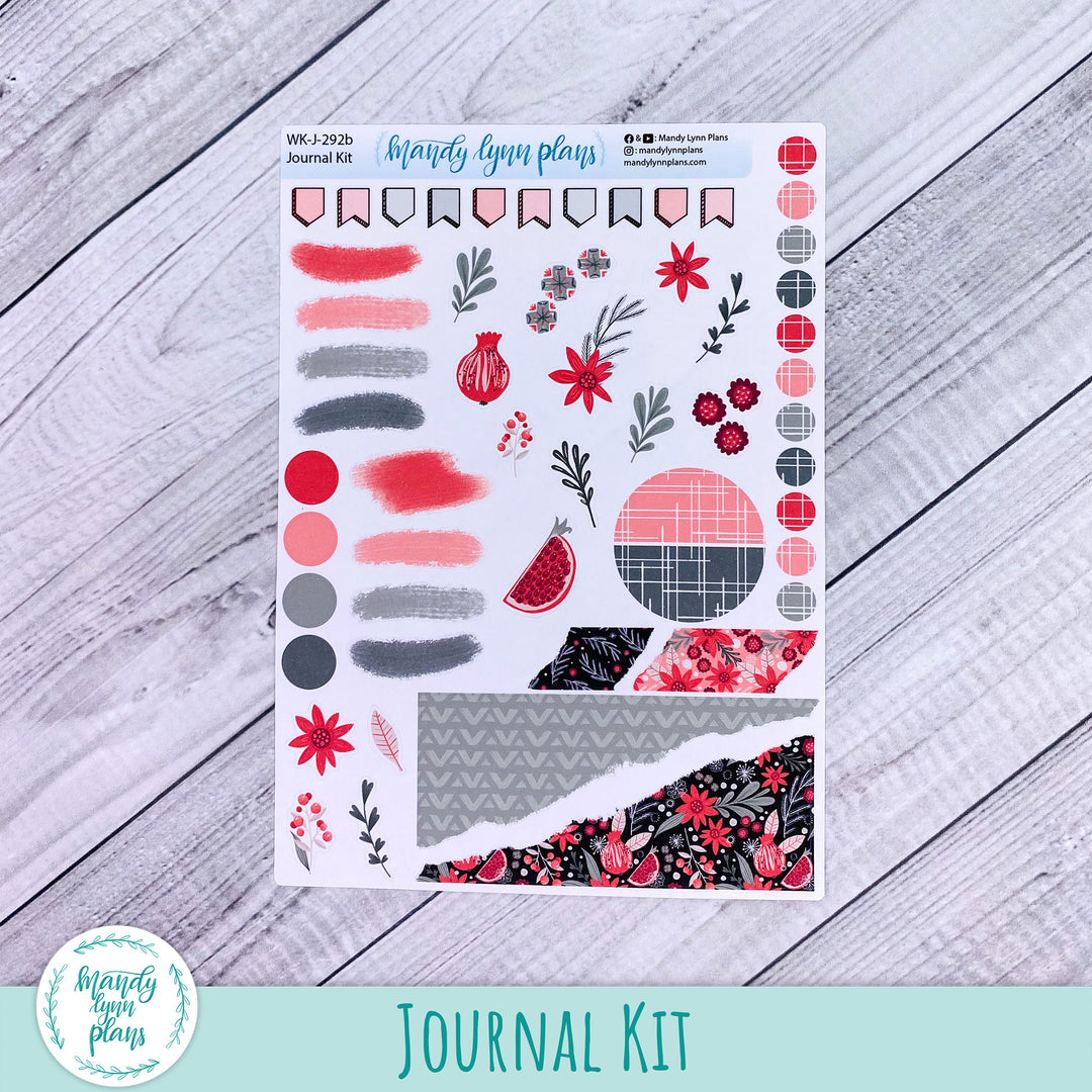 Winter Flora Journal Kit || WK-J-292