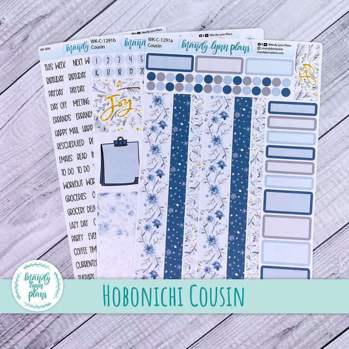 Hobonichi Cousin Weekly Kit || Winter Wonderland || WK-C-1291