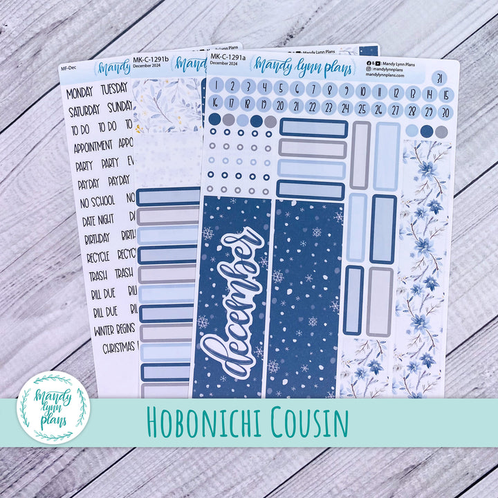 Hobonichi Cousin December 2024 Monthly || Winter Wonderland || MK-C-1291