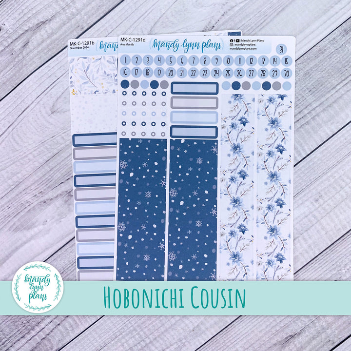 Any Month Hobonichi Cousin Monthly Kit || Winter Wonderland || MK-C-1291