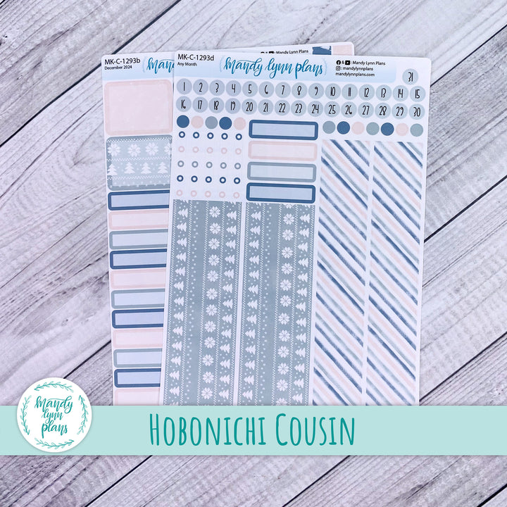 Any Month Hobonichi Cousin Monthly Kit || Frozen Lake || MK-C-1293