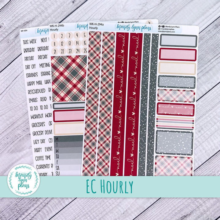 EC Hourly Weekly Kit || Noel || WK-H-294