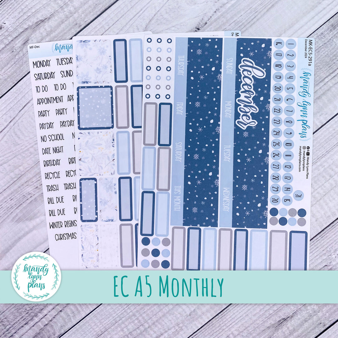 EC A5 December Monthly Kit || Winter Wonderland || MK-EC5-291