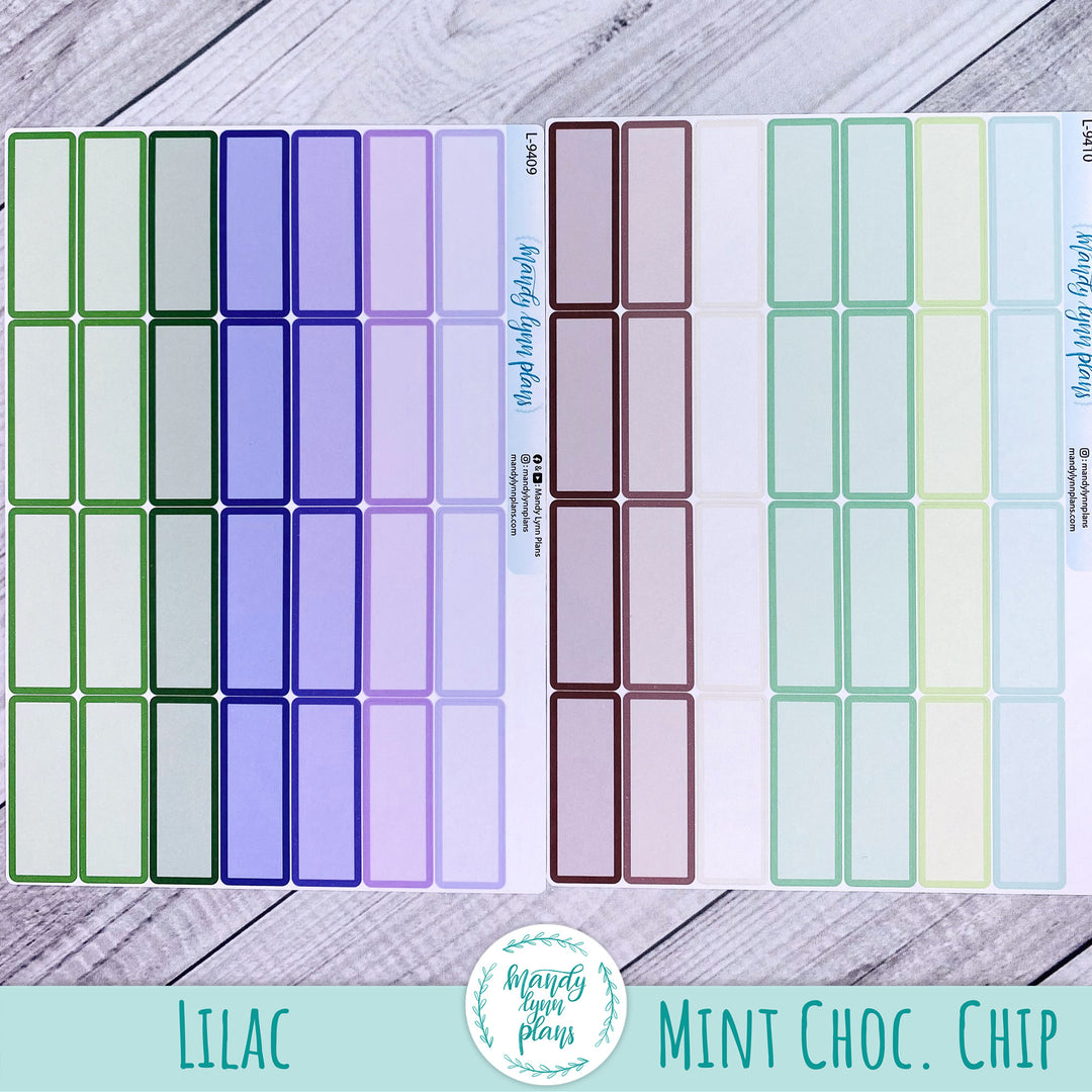 B5 Common Planner || Large Labels