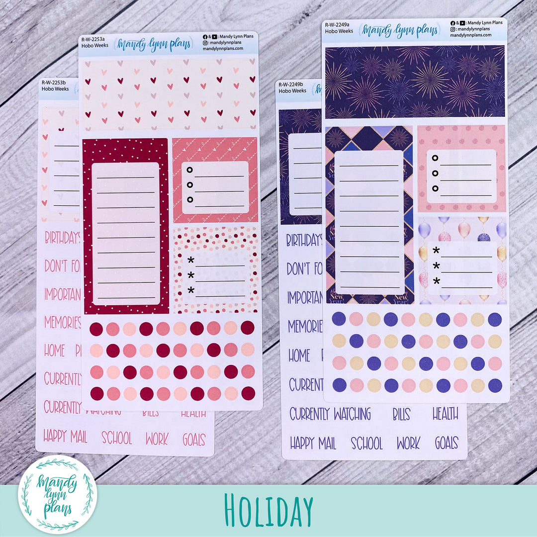 Whole Year Hobonichi Weeks Dashboard Bundle