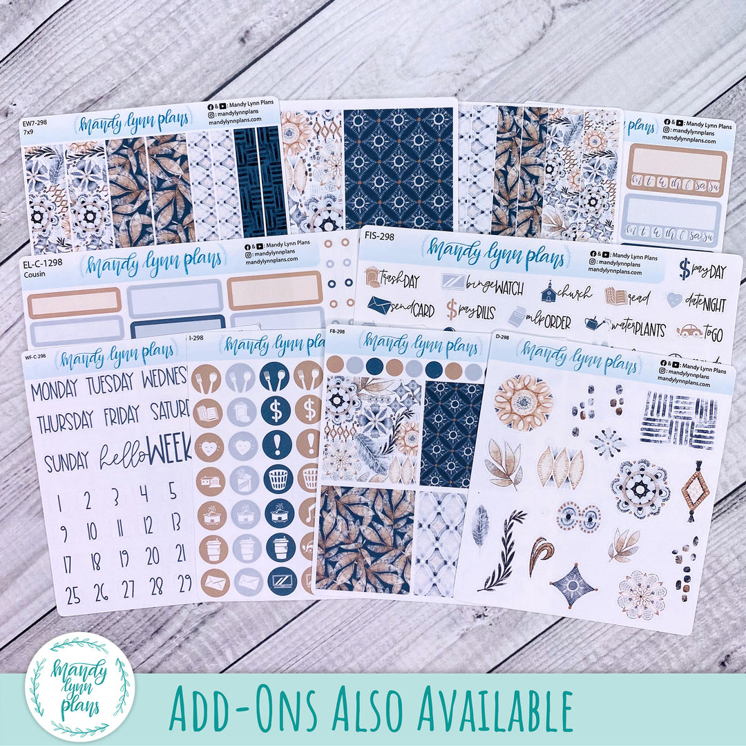 A6 Daily Kit || Rustic Boho || DL-A6-3298