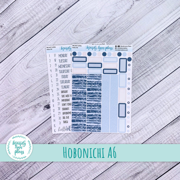 Hobonichi A6 Weekly Kit || Winter Forest || WK-A6T-3296