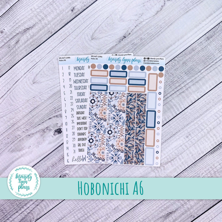 Hobonichi A6 Weekly Kit || Rustic Boho || WK-A6T-3298