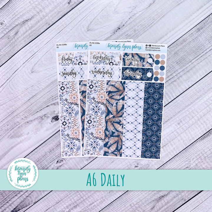 A6 Daily Kit || Rustic Boho || DL-A6-3298